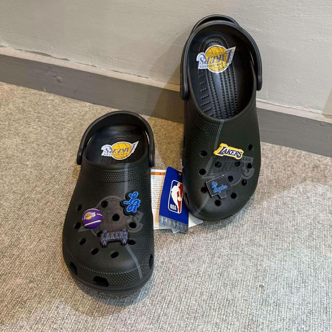 Classic Clog in Lakers (Category: Shoe inserts & accessories) located in Rizal. Submitted by hiraya16 (Listing ID 1464064352, Image 1). Description: M7/W9 Available Onhand ready to ship DM ✉️ J&T - Lalamove - LBC.