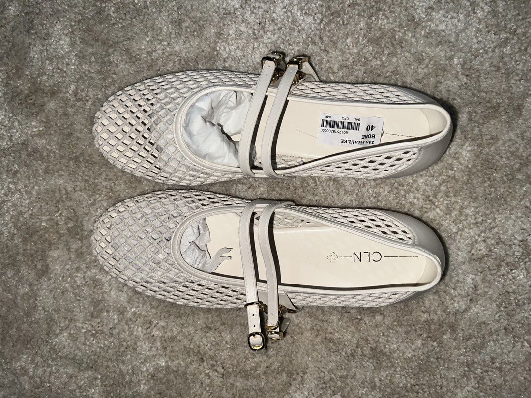 CLN SHAYLEE IN BONE (Category: Flats & Sandals) located in Rizal. Submitted by preowned.clo (Listing ID 1464038786, Image 3). Description: Sold out both online and in physical stores 😊 RFS: I have too many sandals, specifically Mary Janes! 😅 Definitely an impulsive purchase. TBH, this one is really hard to let go of because it’s a limited edition 🥹.