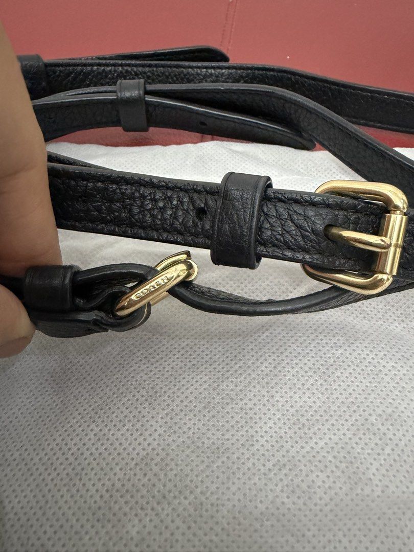 Coach Black Pebbled Leather Backpack (Category: Backpacks) located in Cagayan de Oro. Submitted by decluttergoddess (Listing ID 1464057976, Image 3). Description: COACH Mini Charlie Backpack F38263 | Black Pebble Leather | Dust Bag PRICE ₱5,500 DESCRIPTION 🖤 COACH MINI CHARLIE BACKPACK — F38263 Classic Coach Mini Charlie backpack in black pebbled leather with gold-tone hardware. Compact, elegant and perfect for everyday use. ✨ DETAILS • Coach Mi