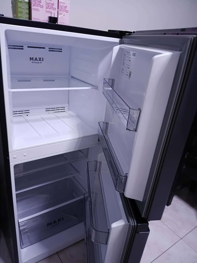 Condura 2-Door Refrigerator 2.6 cu.ft. (Category: Refrigerators and Freezers) located in Manila. Submitted by aickah (Listing ID 1463939439, Image 3). Description: - Condura 2-door refrigerator - 2.6 cu.ft. capacity - Ideal for small spaces - Includes Cooling Zone - Features Maxi Fresh drawer - Energy efficient.