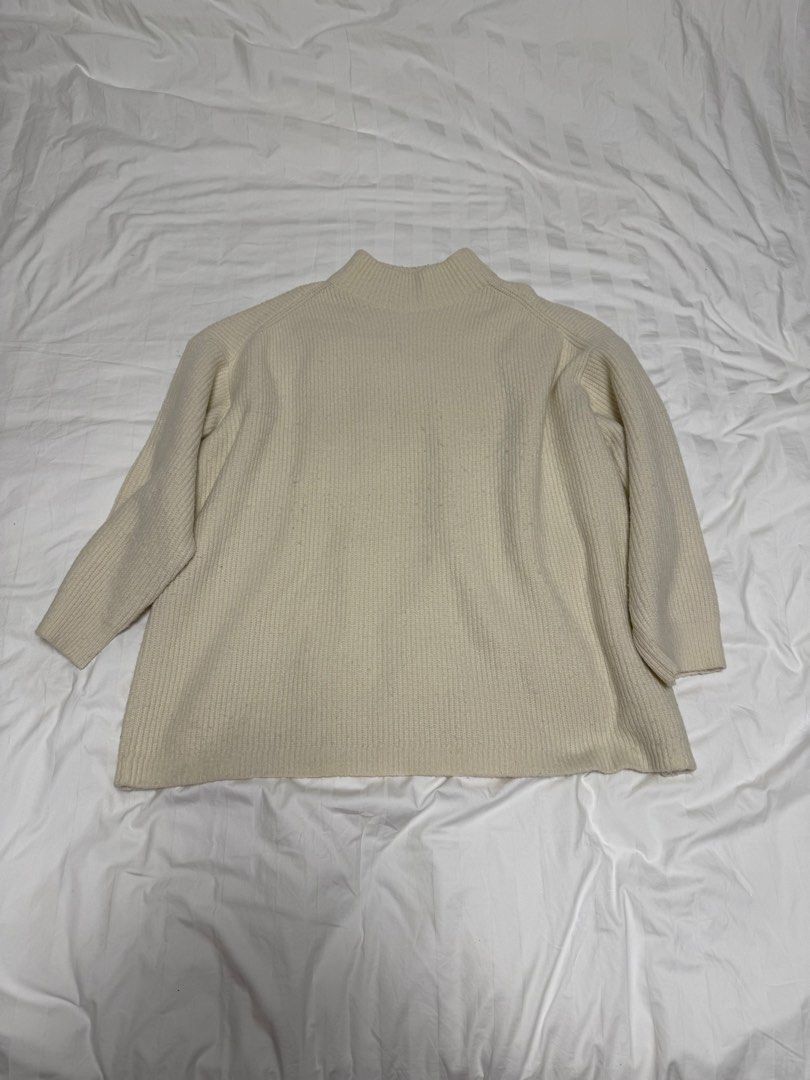 Cream & Brown Knit Sweater Dresses (Category: Dresses) located in Pasig City. Submitted by chcheezie (Listing ID 1463972736, Image 2). Description: -150 each - Two knit sweater dresses available: Cream V-neck and Brown Cable Knit. - Both feature long sleeves for warmth and style. - Versatile for layering or wearing on their own. - Comfortable and warm, ideal for cooler weather. - Perfect for casual outings and relaxed days..