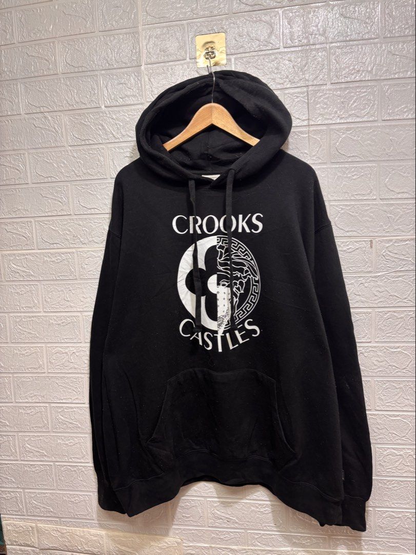 CROOKS & CASTLE HOODIE JACKET (Category: Coats, Jackets and Outerwear) located in Quezon City. Submitted by xoxochiq (Listing ID 1464071466, Image 1). Description: CROOKS & CASTLE HOODIE JACKET XL to XXL Length - 31 Width - 30 10/10 color rate Excellent Condition 500 only pm me!.