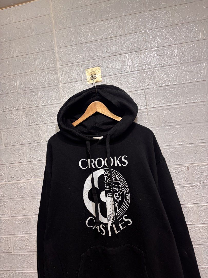 CROOKS & CASTLE HOODIE JACKET (Category: Coats, Jackets and Outerwear) located in Quezon City. Submitted by xoxochiq (Listing ID 1464071466, Image 2). Description: CROOKS & CASTLE HOODIE JACKET XL to XXL Length - 31 Width - 30 10/10 color rate Excellent Condition 500 only pm me!.