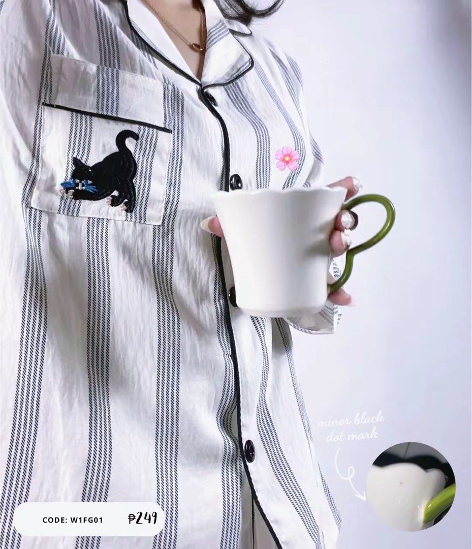 Cute ceramic mug (Category: Coffee & Tea Tableware) located in Lucban. Submitted by tazza.ph (Listing ID 1464132782, Image 1). Description: You can also visit us @tazza.officialph on IG, FB and TikTok AVAILABLE NOW ⚠️ Please note that this is a factory pull out items, so it may have small imperfections or minor flaws. These are normal for these items and do not affect the mug’s use. ✨ No cracks/chips ✨ Good to perfect condition Please check the p