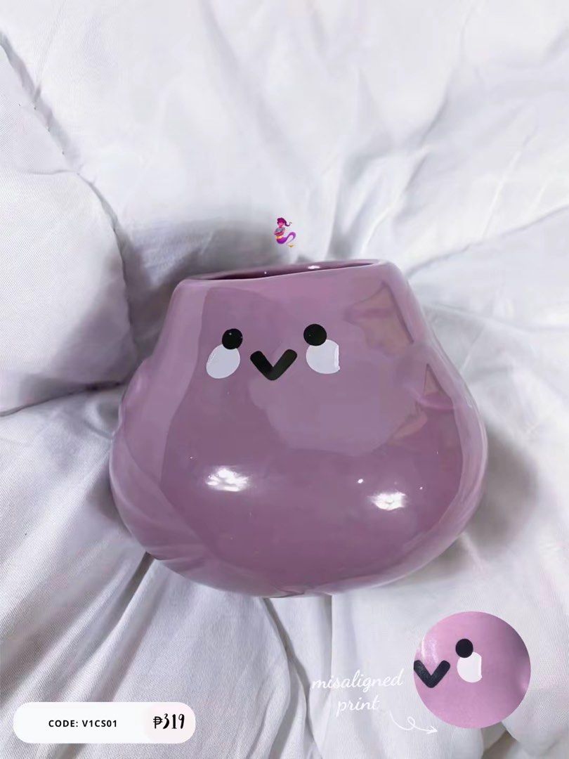 Cute ceramic mug (Category: Coffee & Tea Tableware) located in Lucban. Submitted by tazza.ph (Listing ID 1464133094, Image 1). Description: You can also visit us @tazza.officialph on IG, FB and TikTok AVAILABLE NOW ⚠️ Please note that this is a factory pull out items, so it may have small imperfections or minor flaws. These are normal for these items and do not affect the mug’s use. ✨ No cracks/chips ✨ Good to perfect condition Please check the p