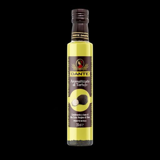 DANTE TRUFFLE OIL BLACK 250ML (Category: Fresh Produce) located in Manila. Submitted by orlandoshop2026 (Listing ID 1464013495, Image 1). Description: Dante Black Truffle Oil (Condimento aromatizzato al tartufo nero) is a premium flavored condiment that infuses high-quality extra virgin olive oil with the deep, musky flavor of Italian black truffles. Produced by the historic brand Olio Dante, it is formulated as an artisanal finishing oil to add 