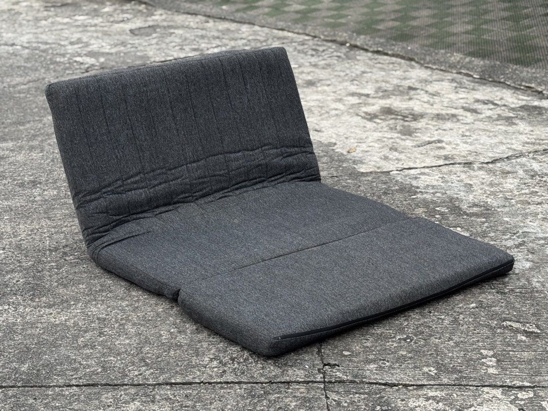 Dark Gray Floor Sofa Bed (Category: Sofas) located in Bulacan. Submitted by rock_off.thriftshop.ph (Listing ID 1463989962, Image 3). Description: .