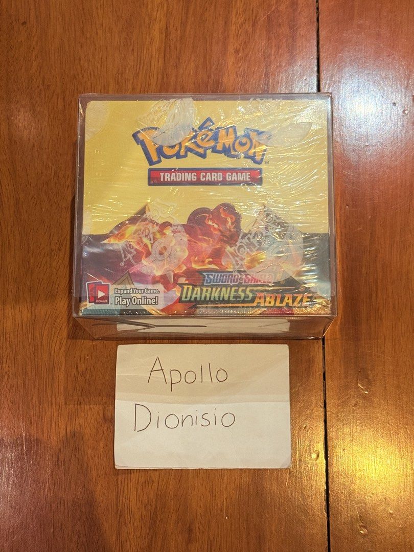 Darkness Ablaze Booster Box (Category: Card Boxes & Cases) located in Manila. Submitted by kims_vault (Listing ID 1464023648, Image 1). Description: San Juan/Manila.