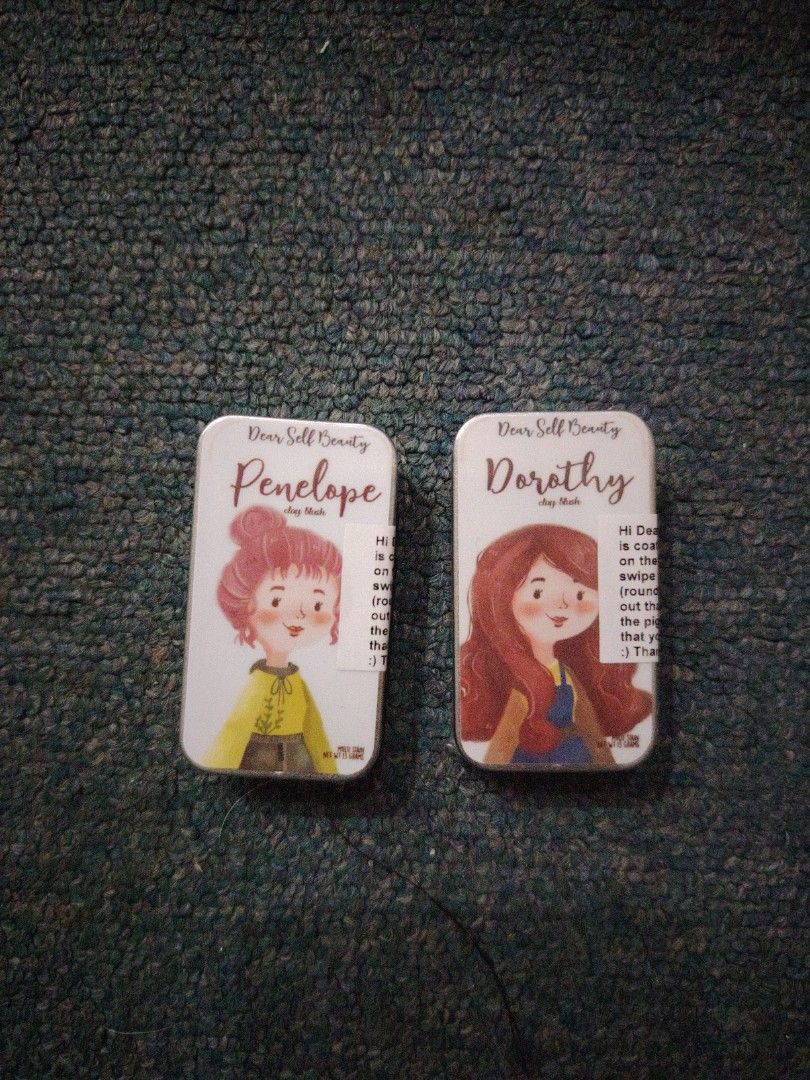 Dear Self Beauty Clay Blush (Category: Makeup) located in Manila. Submitted by pinkybeautycon26 (Listing ID 1464040292, Image 1). Description: 120 for 2 Clearance Sale shade penelope & dorothy 📥 for more inquiries.