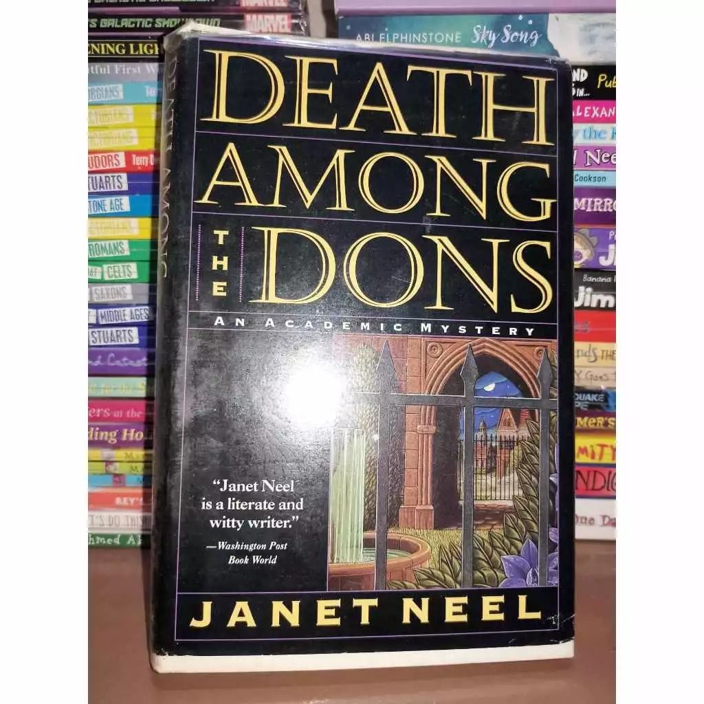 Death Among The Dons Janet Neel (Category: Storybooks) located in Iloilo. Submitted by k8sonlineph (Listing ID 1463988481, Image 1). Description: hardcover preloved Please ask for photos before checkout for condition Death Among The Dons Janet Neel.