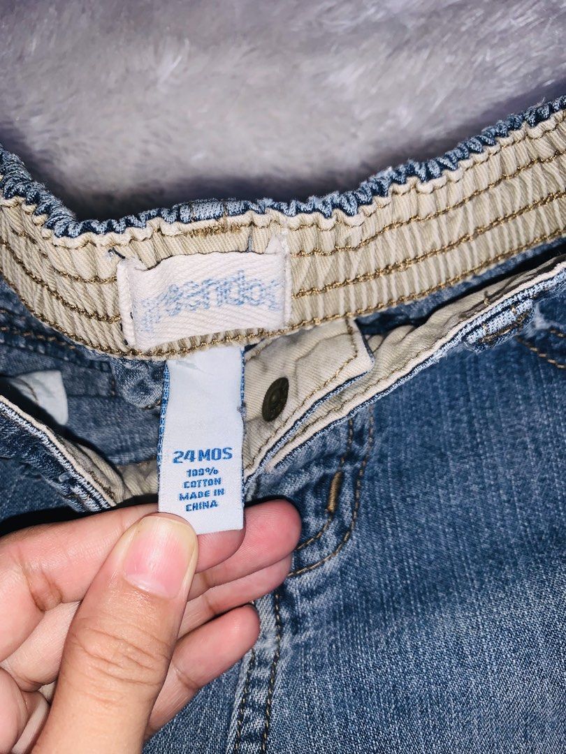 Denim Pants for 24 months (Category: Babies & Kids Fashion) located in Pasig City. Submitted by nyca1989 (Listing ID 1464042032, Image 3). Description: Denim Pants for 24 months.