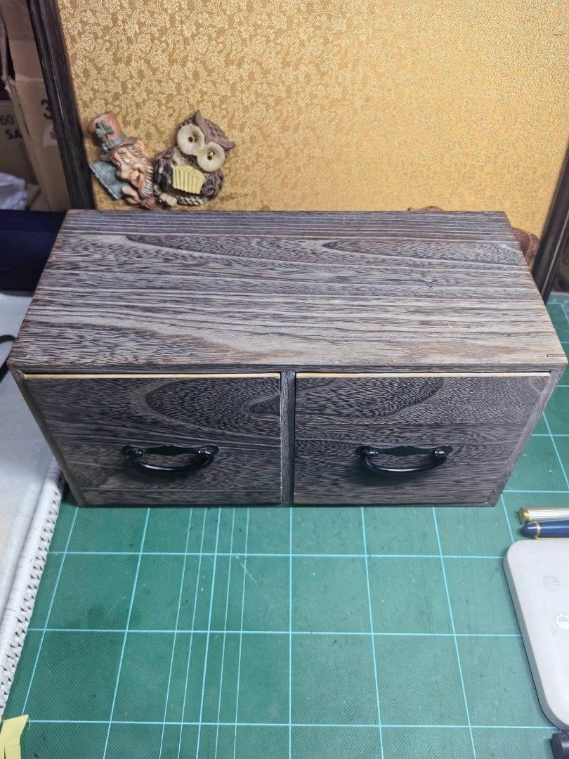 Desk Wood Drawer Box (Category: Storage Boxes & Baskets) located in Cebu City. Submitted by dudes_villanueva (Listing ID 1463960306, Image 2). Description: Desk Wood Drawer Box Brand New 📌 In excellent condition. L11.5xW5.5xH5.9 in.