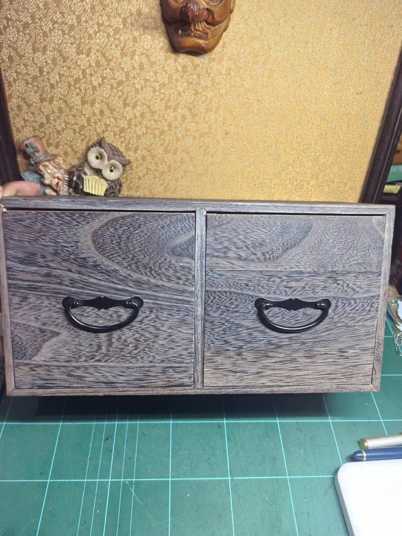 Desk Wood Drawer Box (Category: Storage Boxes & Baskets) located in Cebu City. Submitted by dudes_villanueva (Listing ID 1463960306, Image 3). Description: Desk Wood Drawer Box Brand New 📌 In excellent condition. L11.5xW5.5xH5.9 in.