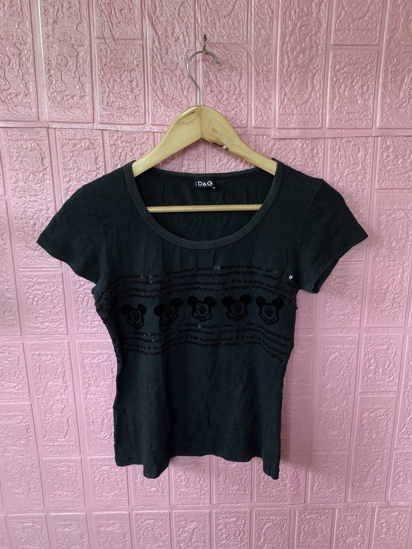 D&G Mickey Mouse (Category: Shirts) located in Kabacan. Submitted by mansourrrrrr (Listing ID 1464057395, Image 1). Description: D&G Mickey Mouse Size: Small-Medium No issue Excellent Condition .