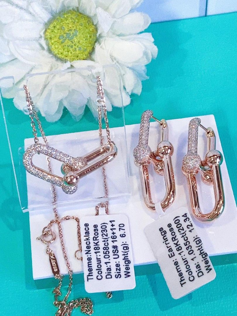 dia hardwear earring 18k gold hk setting (Category: Earrings) located in Manila. Submitted by primejewelry (Listing ID 1464018142, Image 1). Description: .