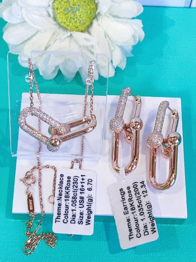 dia hardwear earring 18k gold hk setting (Category: Earrings) located in Manila. Submitted by primejewelry (Listing ID 1464018142, Image 3). Description: .