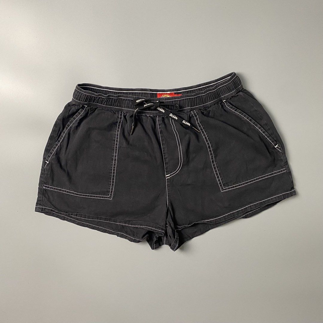 DICKIES 🌸 | Black Contrast Stitch Pull-On Shorts (Category: Shorts) located in Bulacan. Submitted by orc.ph (Listing ID 1464030650, Image 1). Description: DICKIES 🌸 | Black Contrast Stitch Pull-On Shorts Material Used: 100% Cotton - Balck - Short - Casual - Streetwear -Side Slip Pockets -Mid-To-High Rise -Elastic Waistband -Contrast Stitching -Adjustable Drawstring ‎-Size: S-2XL ‎-Waistline: 29-38” ‎-Length: 13” ‎Pristine Condition. No Visible 