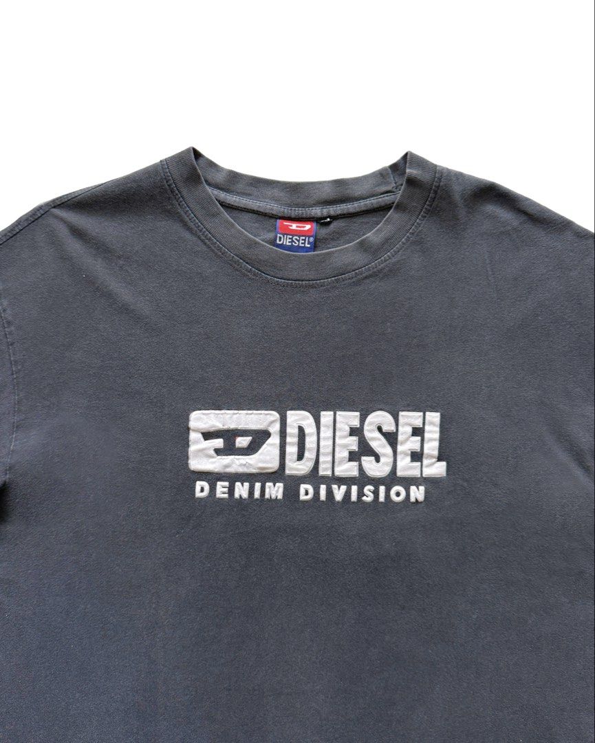 Diesel Boxy Fit Tee (Category: Tshirts & Polo Shirts ) located in Manila. Submitted by morf_sply (Listing ID 1464018267, Image 2). Description: Boxy fit basic T-shirt crafted from stretch cotton fabric. Featuring a round neck and short sleeves. Issue: Last pic. Shoulder Width 21 in Pit to Pit 22 in Length 25 in Sleeves 95 in.
