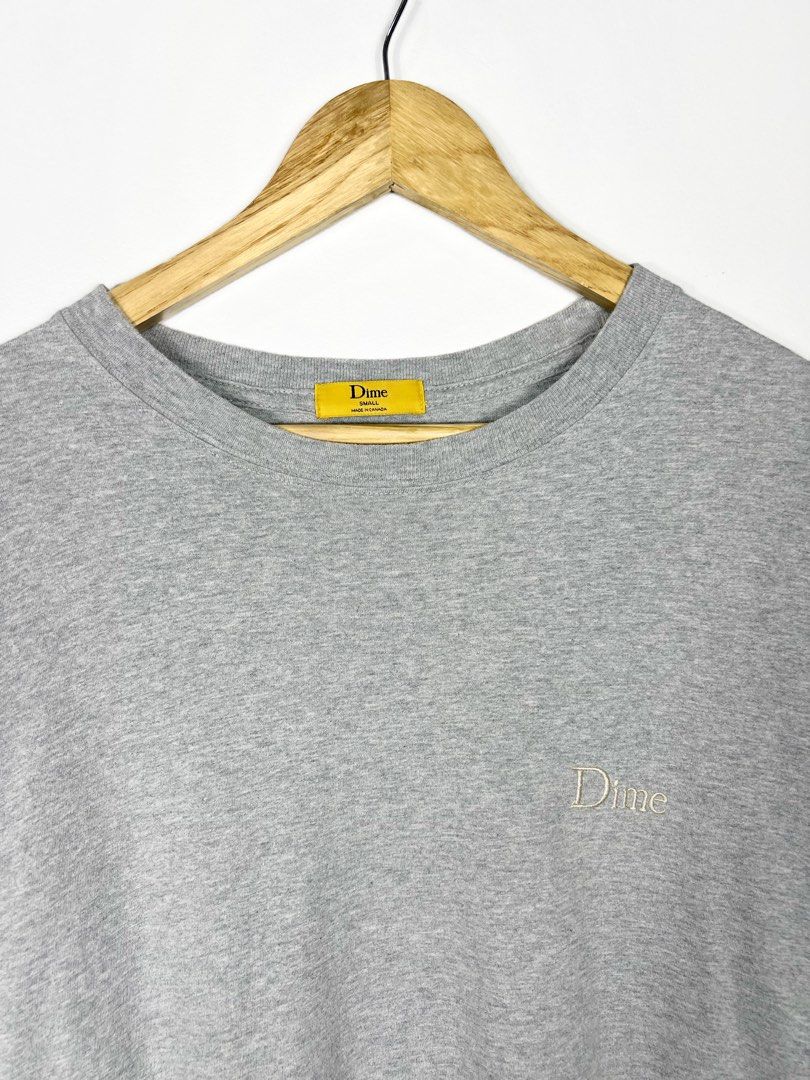 Dime Side Script Logo Shirt (Category: Tshirts & Polo Shirts ) located in Bacolod City. Submitted by nodaysoff (Listing ID 1464097577, Image 3). Description: Dime Side Script Logo Shirt - Authentic Measures: 21x29 | Medium Excellent condition No flaws ₱1,000.