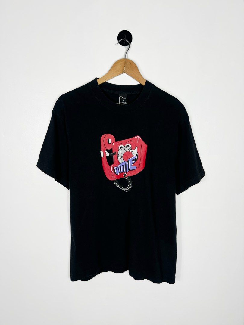 Dime Telly Graphic Shirt (Category: Tshirts & Polo Shirts ) located in Bacolod City. Submitted by nodaysoff (Listing ID 1464098234, Image 1). Description: Dime Telly Graphic Shirt - Authentic Measures: 20x28 | Medium Excellent condition No flaws ₱1,000.