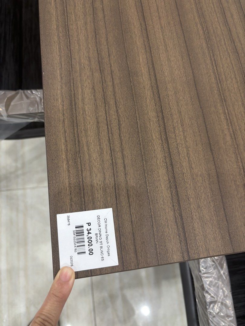 Dining table (Category: Outdoor Furniture) located in Pasig City. Submitted by joeyjanettejazzyjd (Listing ID 1463938948, Image 2). Description: 6 seater table It’s too big in our balcony bought it in Home Depot .