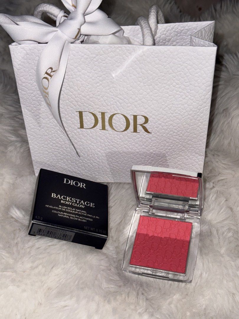 Dior Backstage Rosy Glow Blush in Guava (Category: Makeup) located in Quezon City. Submitted by micavllrl (Listing ID 1463993364, Image 2). Description: - Dior Backstage Rosy Glow blush - Shade: 108 Guava (NEW LATEST SHADE) COMPLETE INCLUSION WITH BOX & PAPERBAG 🩷✨.