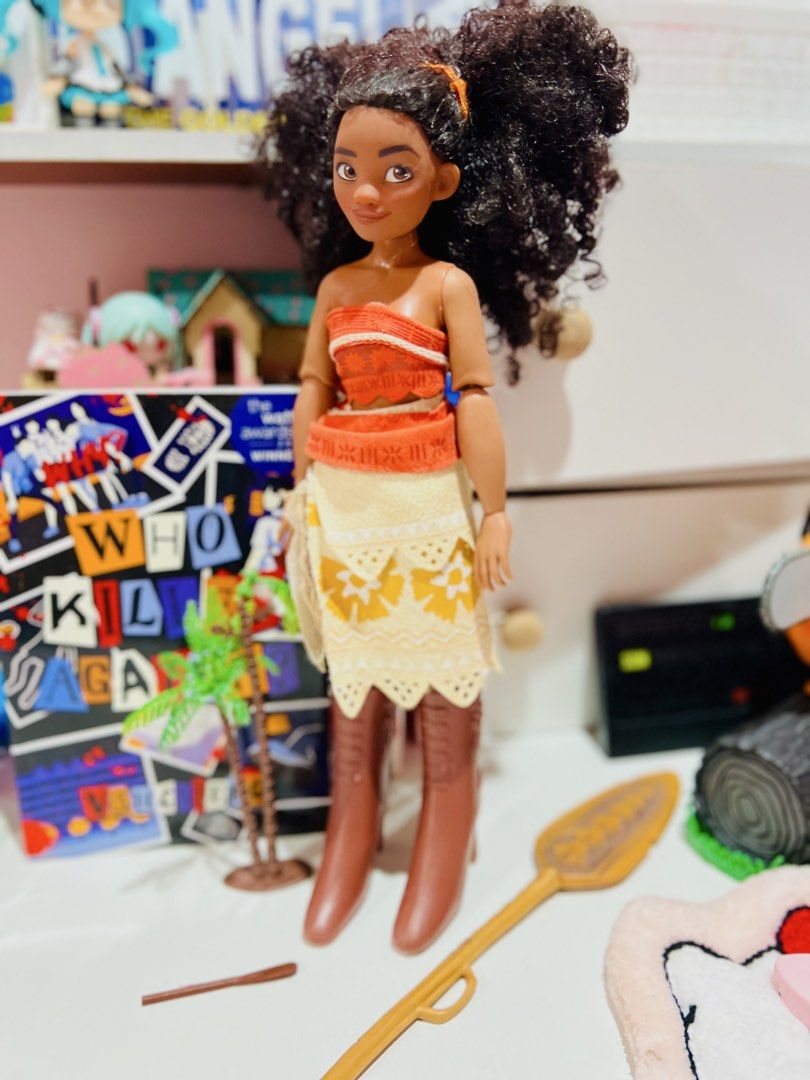 Disney princess Moana doll (Category: Kids Toys) located in Quezon City. Submitted by flyingmommie (Listing ID 1464028384, Image 2). Description: Collectors item.
