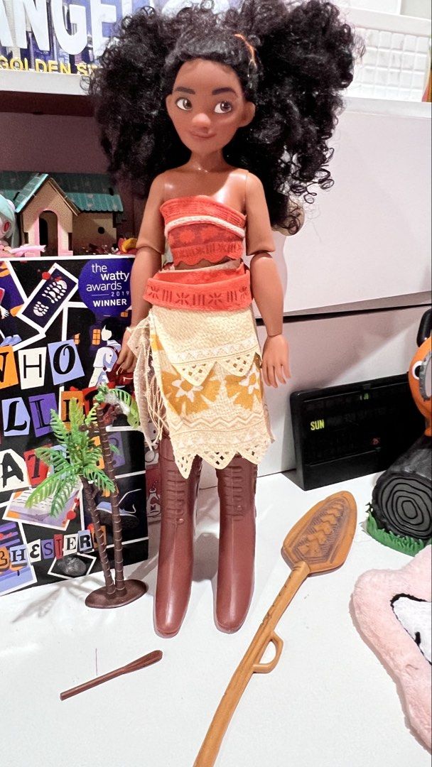 Disney princess Moana doll (Category: Kids Toys) located in Quezon City. Submitted by flyingmommie (Listing ID 1464028384, Image 1). Description: Collectors item.