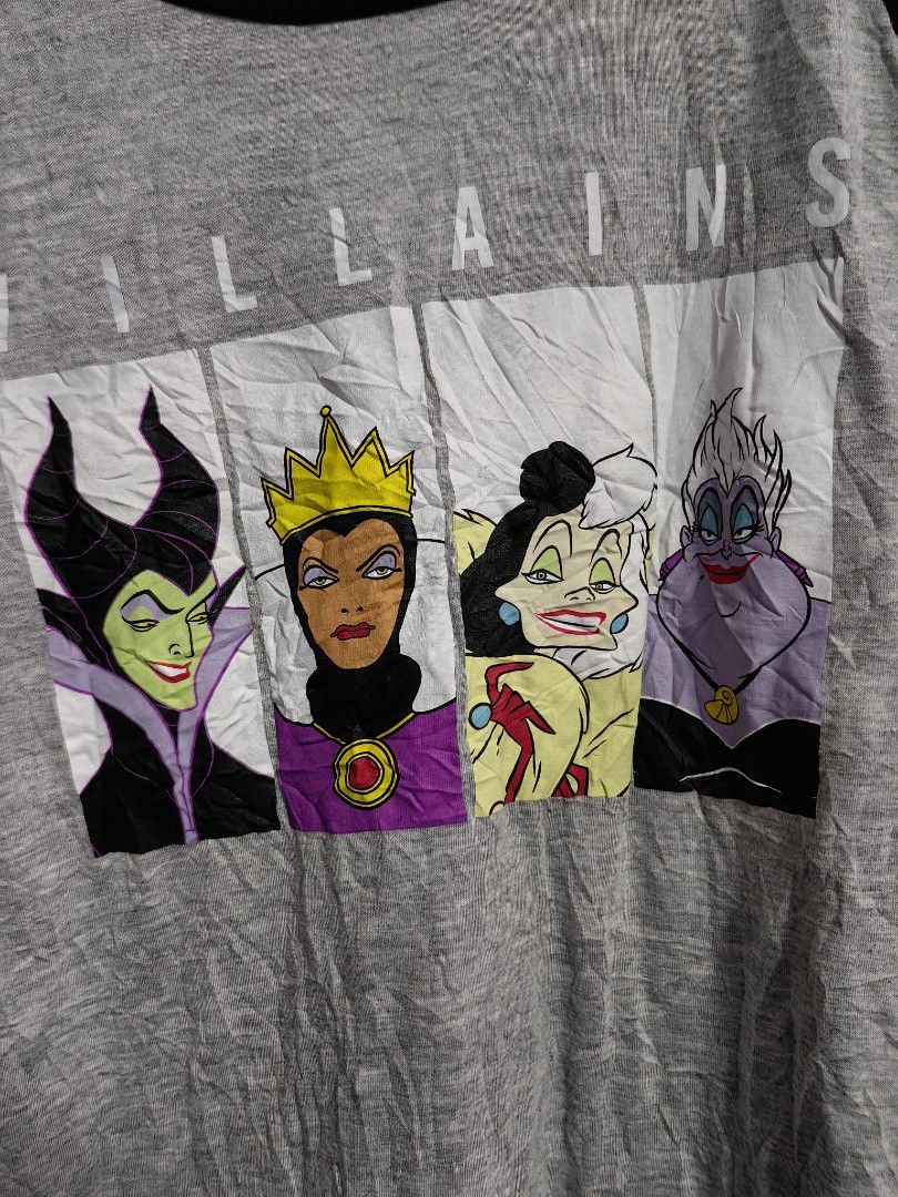 Disney Villains Top (Category: Longsleeves) located in Malolos. Submitted by aemcloset (Listing ID 1464082929, Image 2). Description: Width 21 Length 25 Cotton stretch.