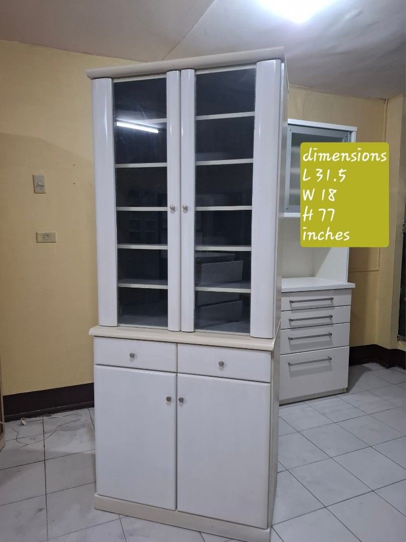Display Storage Cabinet Bookcase (Category: Shelves, Cabinets & Racks) located in Quezon City. Submitted by dannikkishoppe2 (Listing ID 1464048628, Image 2). Description: Display Storage Cabinet Bookcase ‼️₱9500‼️ adjustable shelves Please manage your expectations as there might be minimal flaws. Color may vary due to lighting, it may appear darker or lighter in person. Check photos first before buying. Please refrain from purchasing if you are p