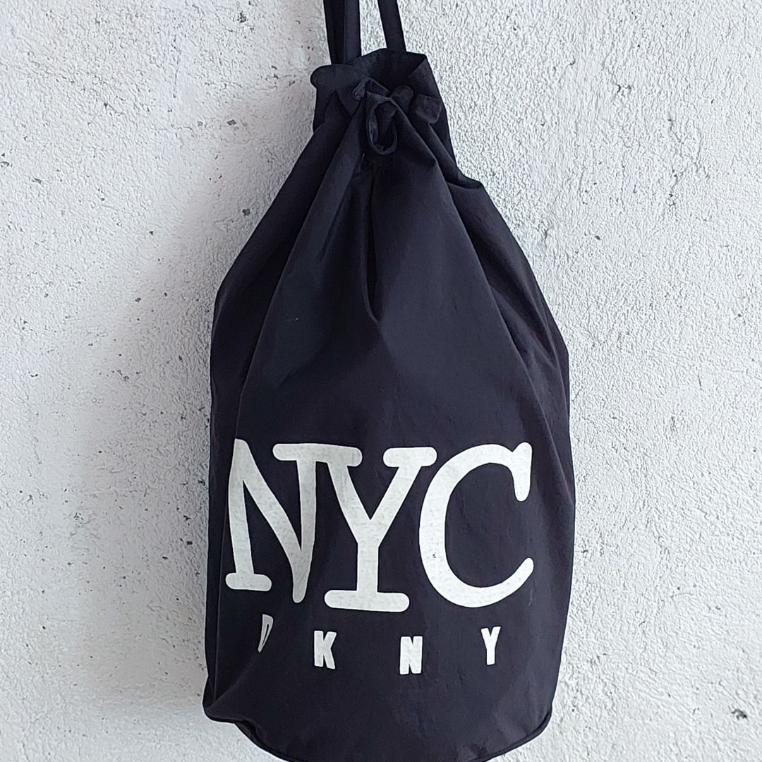 DKNY NYC Nylon Drawstring Backpack Cinch Bag Black Y2K (Category: Backpacks) located in Caloocan City. Submitted by 2ndhand.manila (Listing ID 1464011921, Image 1). Description: Swipe left for more photos and measurements. ▪️NO COD/COP ▪️Ship thru J&T ▪️Lalamove/Grab Express ▪️G-Cash or Bank Transfer ▪️Location: North Caloocan.