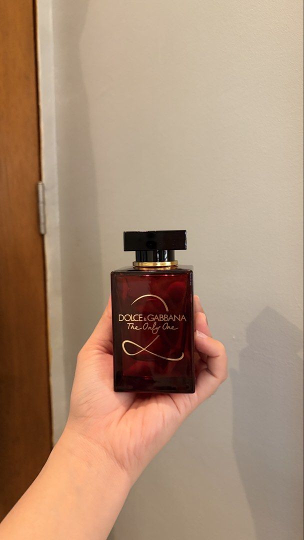 Dolce & Gabbana The Only One 2 Eau de Parfum 100ml (Category: Fragrance & Deodorants) located in Bacoor. Submitted by gaejavier (Listing ID 1464000580, Image 1). Description: - Dolce & Gabbana The Only One 2 Eau de Parfum - 100ml bottle - 75ml left - RFS: Allergic to perfumes lately. - No Box.