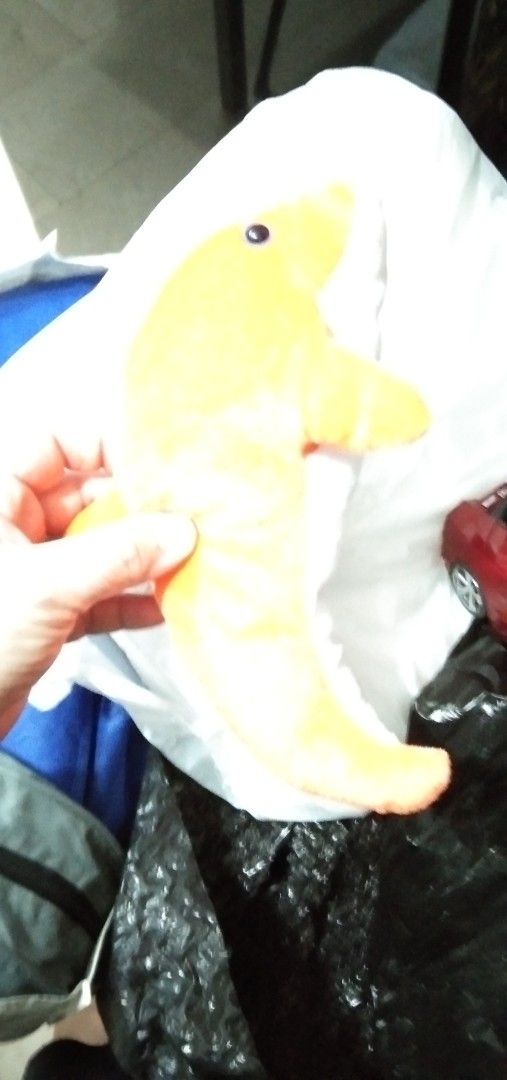 Dolphin plush orange (Category: Plushies & Soft Toys) located in Quezon City. Submitted by eidorableshop (Listing ID 1464030987, Image 3). Description: .