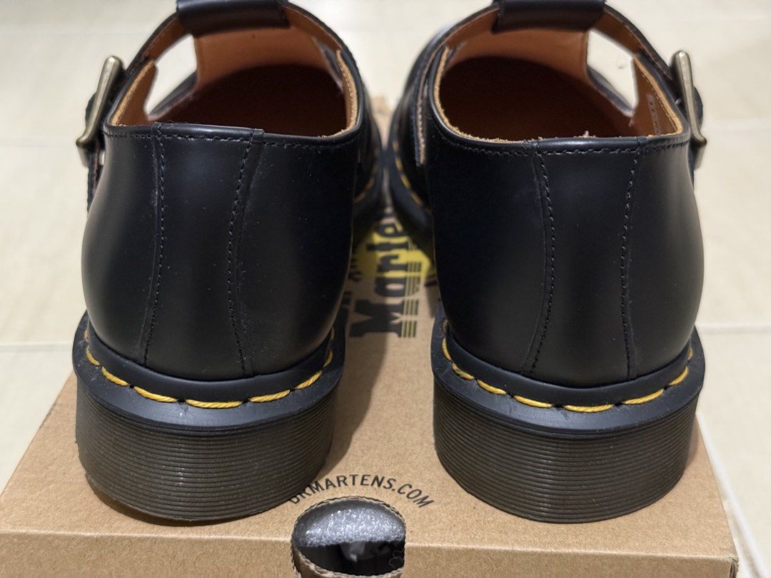 Dr. Martens Polley Mary Janes (Category: Loafers) located in Manila. Submitted by hotnsoursoup (Listing ID 1464012697, Image 2). Description: Doc Martens Polley Mary Janes Bought in the UK Gifted but got the wrong size, only used 4x Size: UK 6.5 / EU 40 / US 8.5 With original box (cat not included).