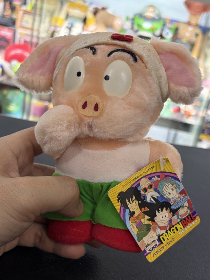 Dragonball z oolong (Category: Plushies & Soft Toys) located in Makati City. Submitted by tomypom (Listing ID 1464105557, Image 1). Description: Authentic Banpresto/bandai Dragonball z dbz Pkushies Oolong See pictures for more details Cloth stains as is 199 pesos only!.