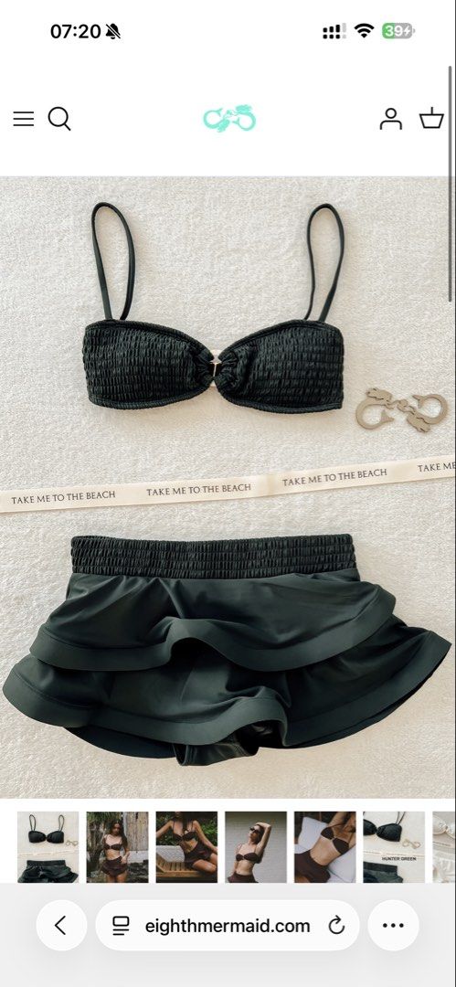 Eighth Mermaid Helena Set (Category: Bikinis & Swimsuits) located in Taguig. Submitted by maricar0411 (Listing ID 1463958317, Image 3). Description: Bought for 3800+sf Worn pnce for less than an hour. Comes with pouch. Tinsley (small) also available @3k - bought for 3500 (last pic).