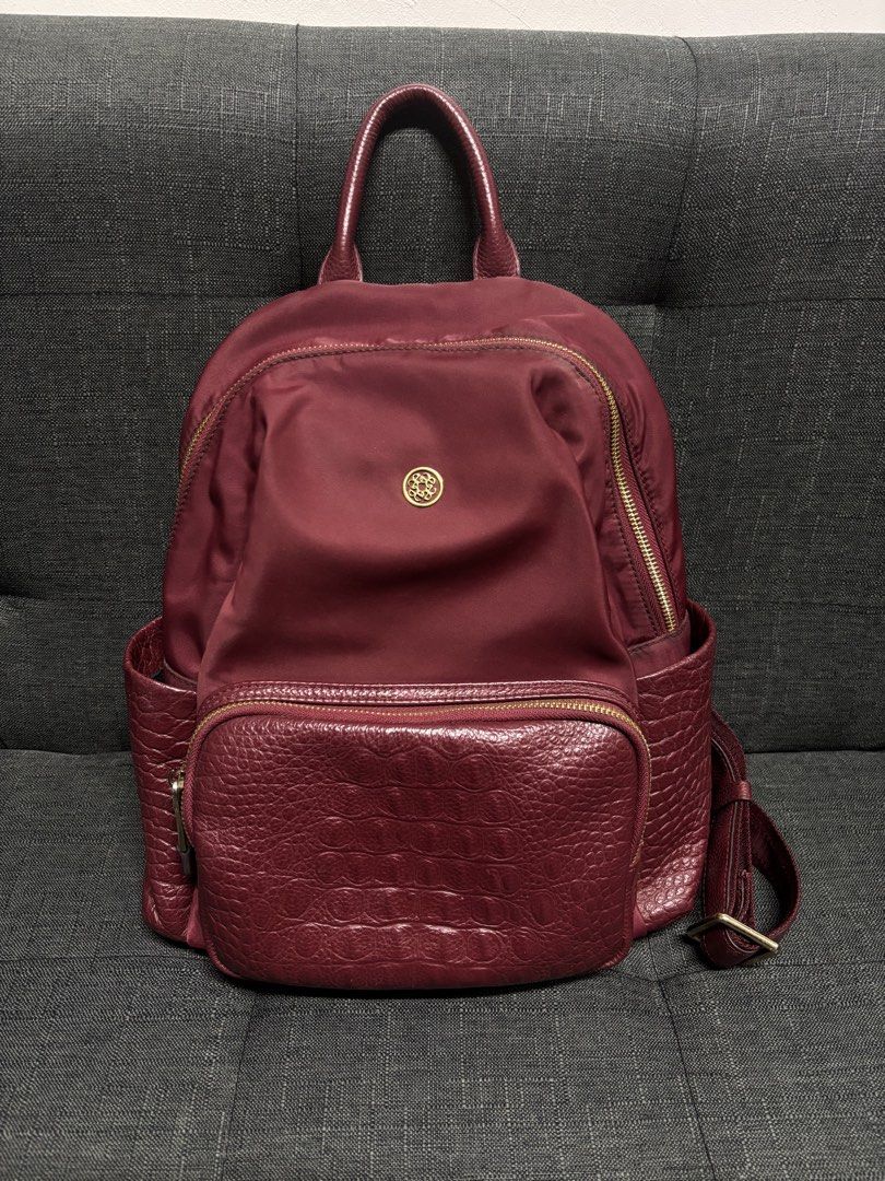 Elegance nylon and leather backpack (Category: Backpacks) located in Manila. Submitted by affordaluxonlineshop (Listing ID 1464123158, Image 1). Description: .