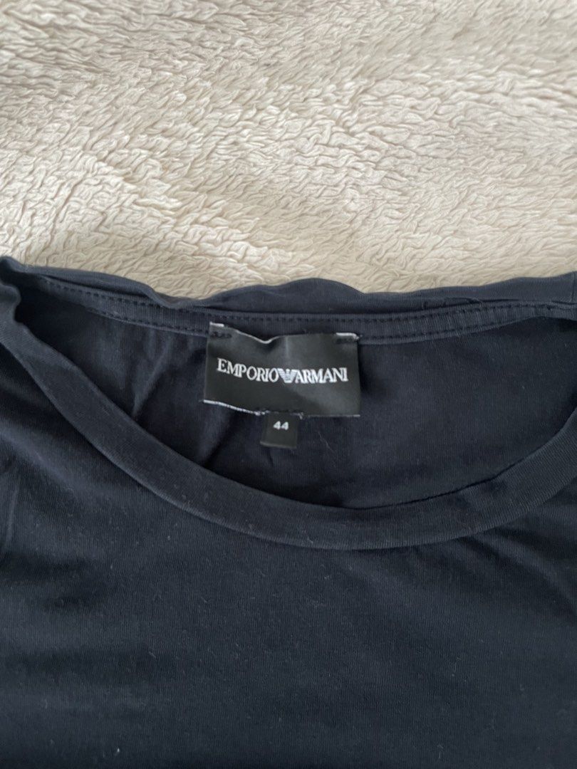 Emporio Armani Top (Category: Shirts) located in Manila. Submitted by jasstazh (Listing ID 1463955857, Image 1). Description: 🛵 Lalamove or Jnt 💸 GCash payment 📦 SF shouldered by buyer.