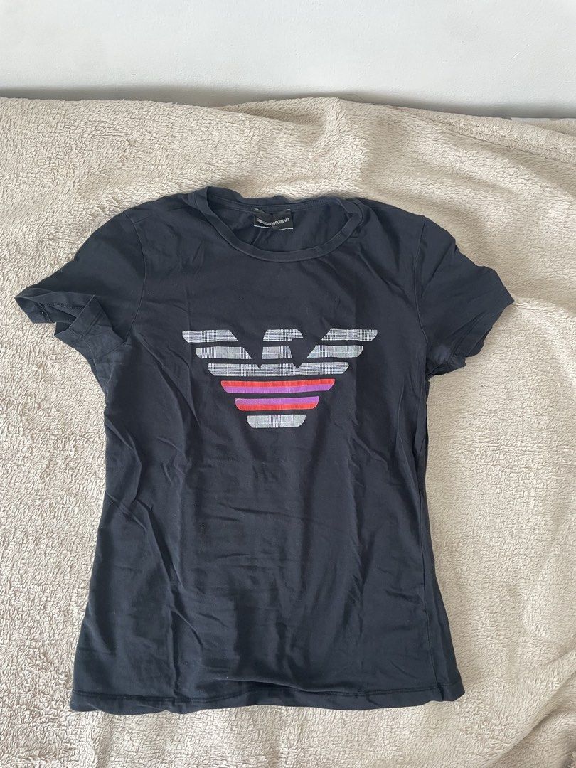 Emporio Armani Top (Category: Shirts) located in Manila. Submitted by jasstazh (Listing ID 1463955857, Image 2). Description: 🛵 Lalamove or Jnt 💸 GCash payment 📦 SF shouldered by buyer.