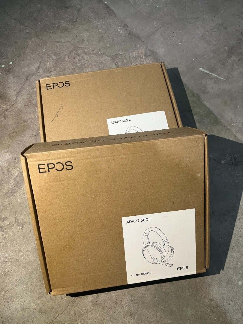 EPOS ADAPT 560 II Wireless ANC Headset (Category: Headphones & Headsets) located in Manila. Submitted by max0016 (Listing ID 1464005517, Image 1). Description: 2nd hand - EPOS ADAPT 560 II Wireless Headset - Active Noise Cancellation (ANC) for clear audio - Comes with original box, carrying case, and all accessories - Ideal for both calls and music listening - Tested workin - Slightly used COP via LBC meetup malapit sa location ko.