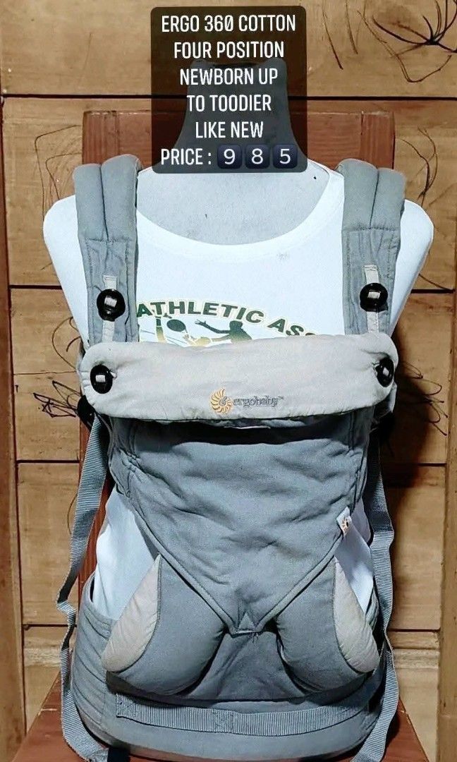 Ergo 360 four position (Category: Carriers & Slings) located in Cagayan de Oro. Submitted by littlebabyscarrier (Listing ID 1463990603, Image 2). Description: Ergo 360 four position NEWBORN up to toodier Both like new.