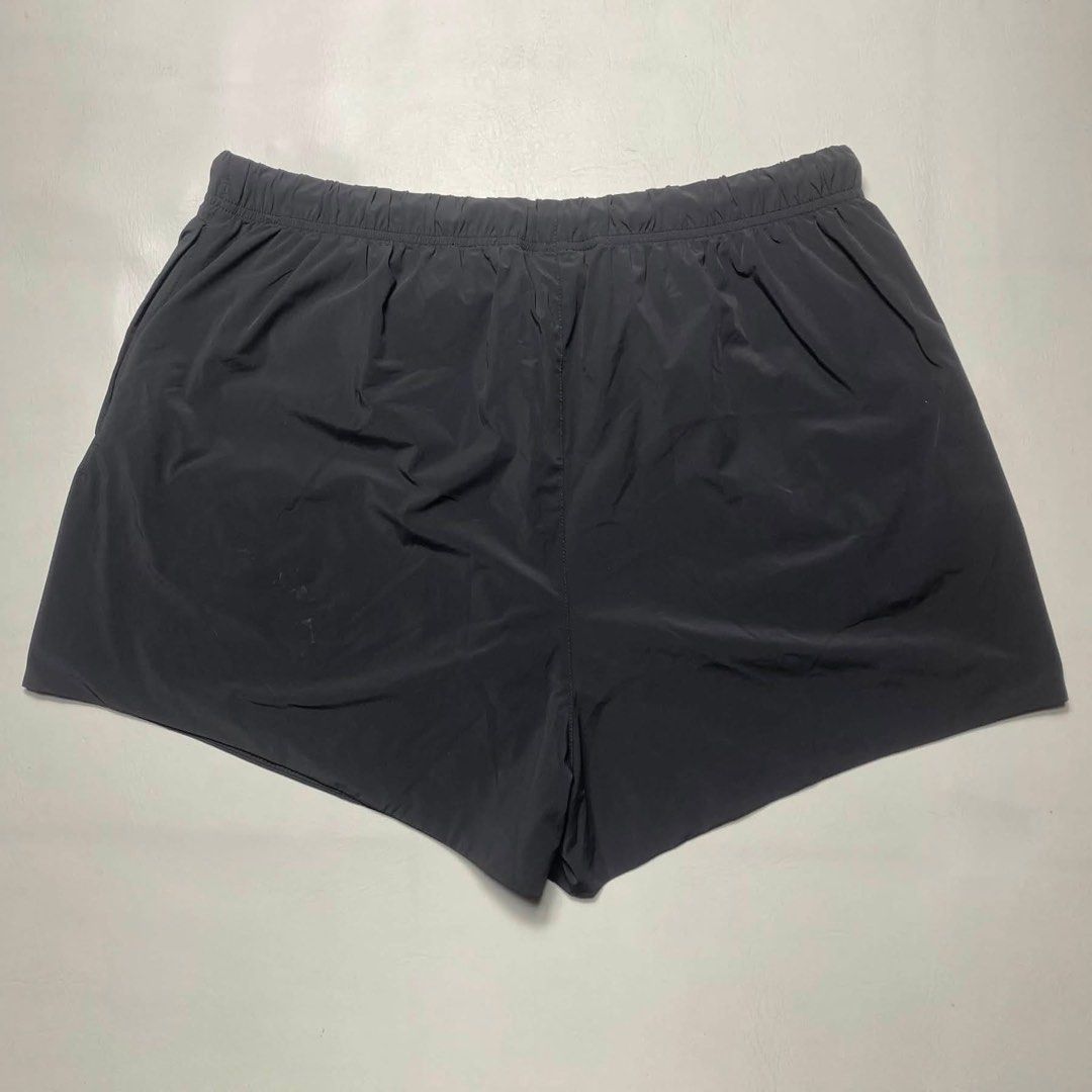ESSENTIALS NYLON RUNNING SHORTS (Category: Shorts) located in San Fernando. Submitted by upwear.ph (Listing ID 1464062845, Image 3). Description: ESSENTIALS NYLON RUNNING SHORTS CONDITION : EXCELLENT SIZE : EXTRA LARGE DIMENSIONS: W34-36 x L16 ISSUE: NONE.