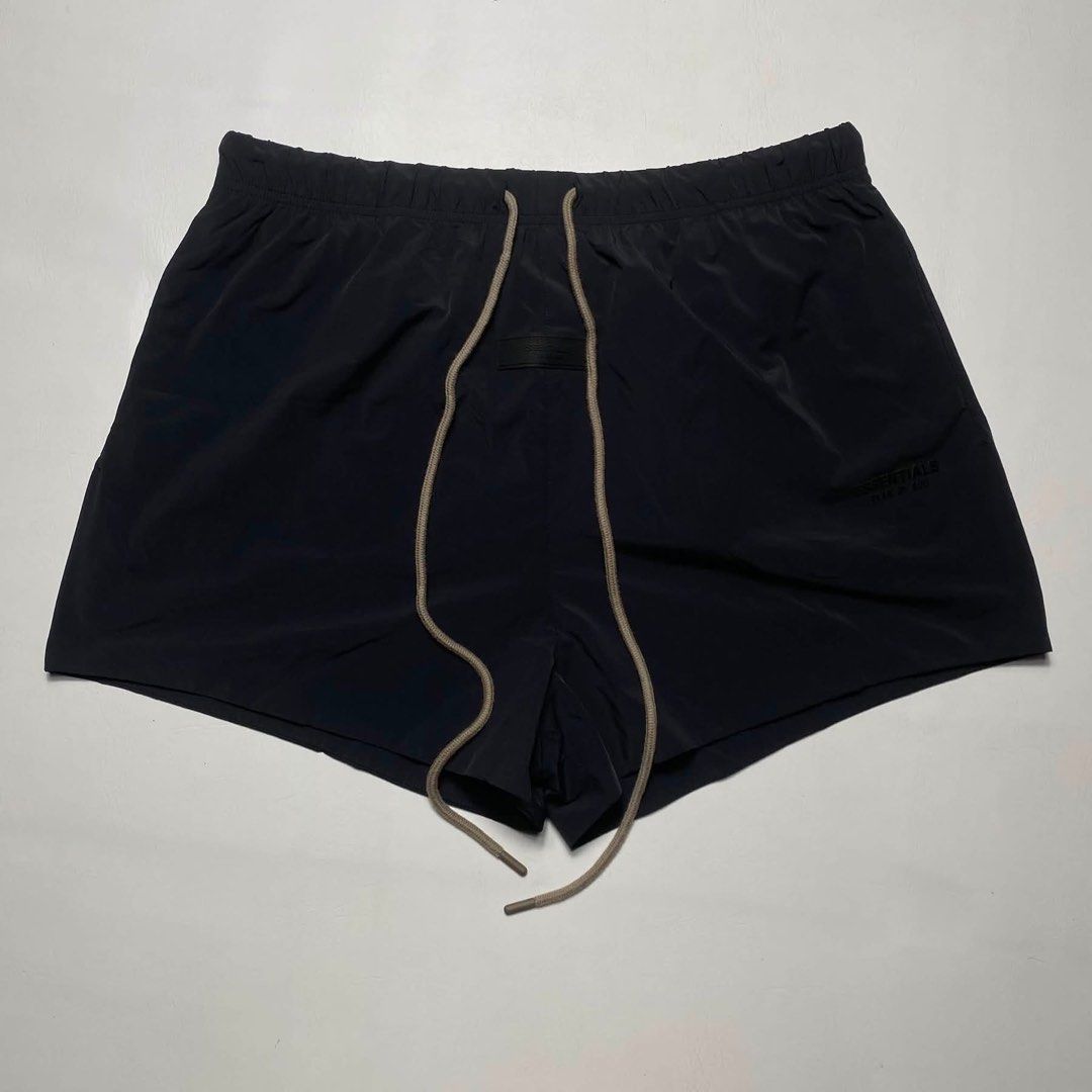 ESSENTIALS NYLON RUNNING SHORTS (Category: Shorts) located in San Fernando. Submitted by upwear.ph (Listing ID 1464062845, Image 1). Description: ESSENTIALS NYLON RUNNING SHORTS CONDITION : EXCELLENT SIZE : EXTRA LARGE DIMENSIONS: W34-36 x L16 ISSUE: NONE.