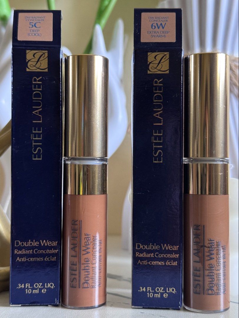 Estee Lauder Double Wear Radiant Concealer Full Size (Category: Makeup) located in Batangas. Submitted by maria0808 (Listing ID 1464115704, Image 1). Description: 👉🏻Shades: 5C & 6W.