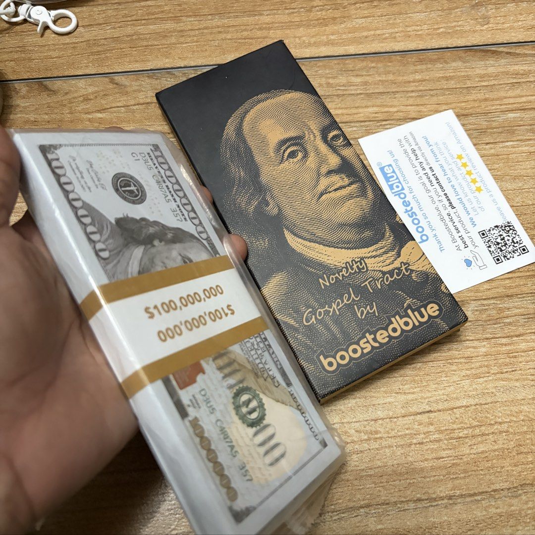 Fake dollars premium copy (Category: Currency) located in Taytay. Submitted by murahubblueapppage (Listing ID 1464121685, Image 1). Description: Actual pic posted Pang lagay mga props.