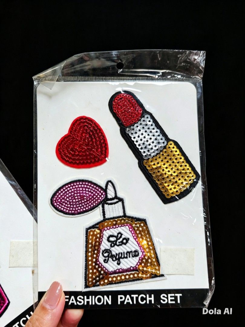 Fashion Clothes Patches (Category: Other Accessories) located in Makati City. Submitted by khrizaccessories (Listing ID 1463968512, Image 2). Description: 3pcs patches per pack choose your type.