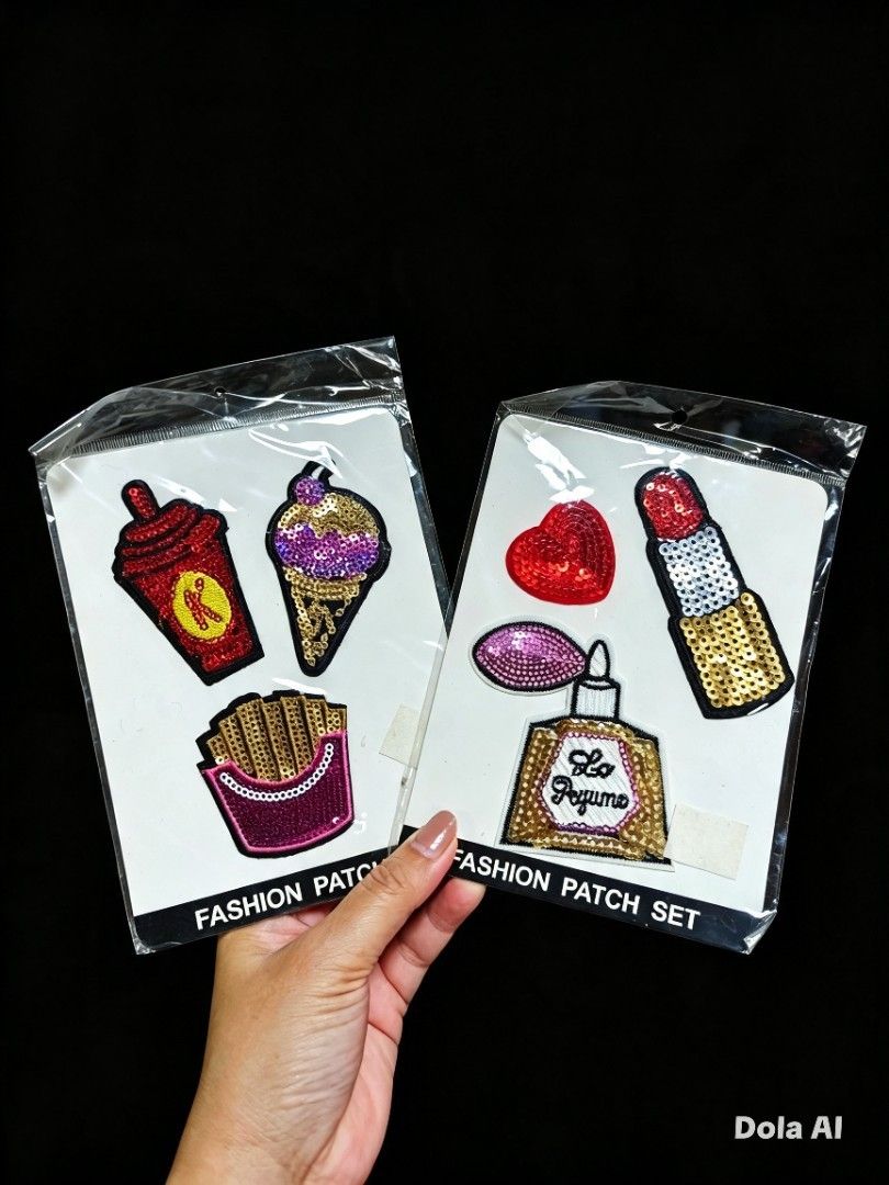 Fashion Clothes Patches (Category: Other Accessories) located in Makati City. Submitted by khrizaccessories (Listing ID 1463968512, Image 1). Description: 3pcs patches per pack choose your type.