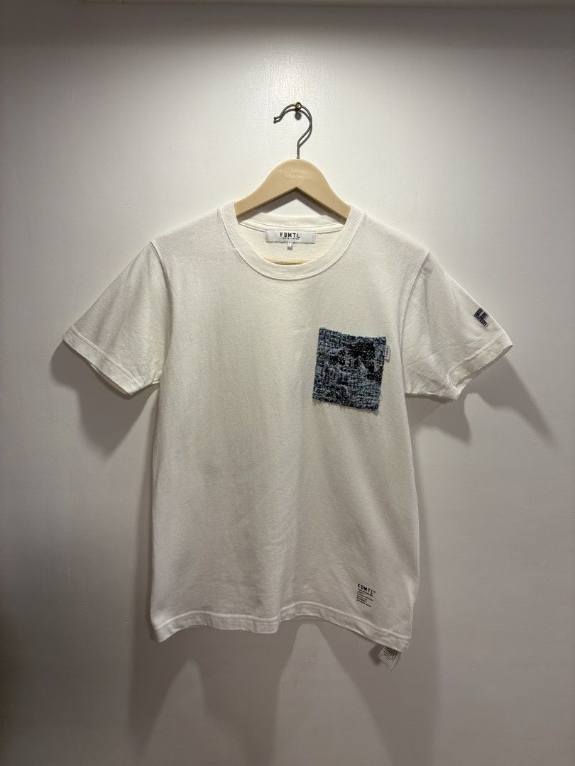 FDMTL Indigo Boro Pocket Tee 🎌🎌🎌 (Category: Tshirts & Polo Shirts ) located in Bacolod City. Submitted by moboandmoga (Listing ID 1464024913, Image 1). Description: FDMTL Indigo Boro Pocket Tee 🎌🎌🎌 Size: Small frame Excellent Condition (Sizing info) Width: 18 inches Length: 25”.
