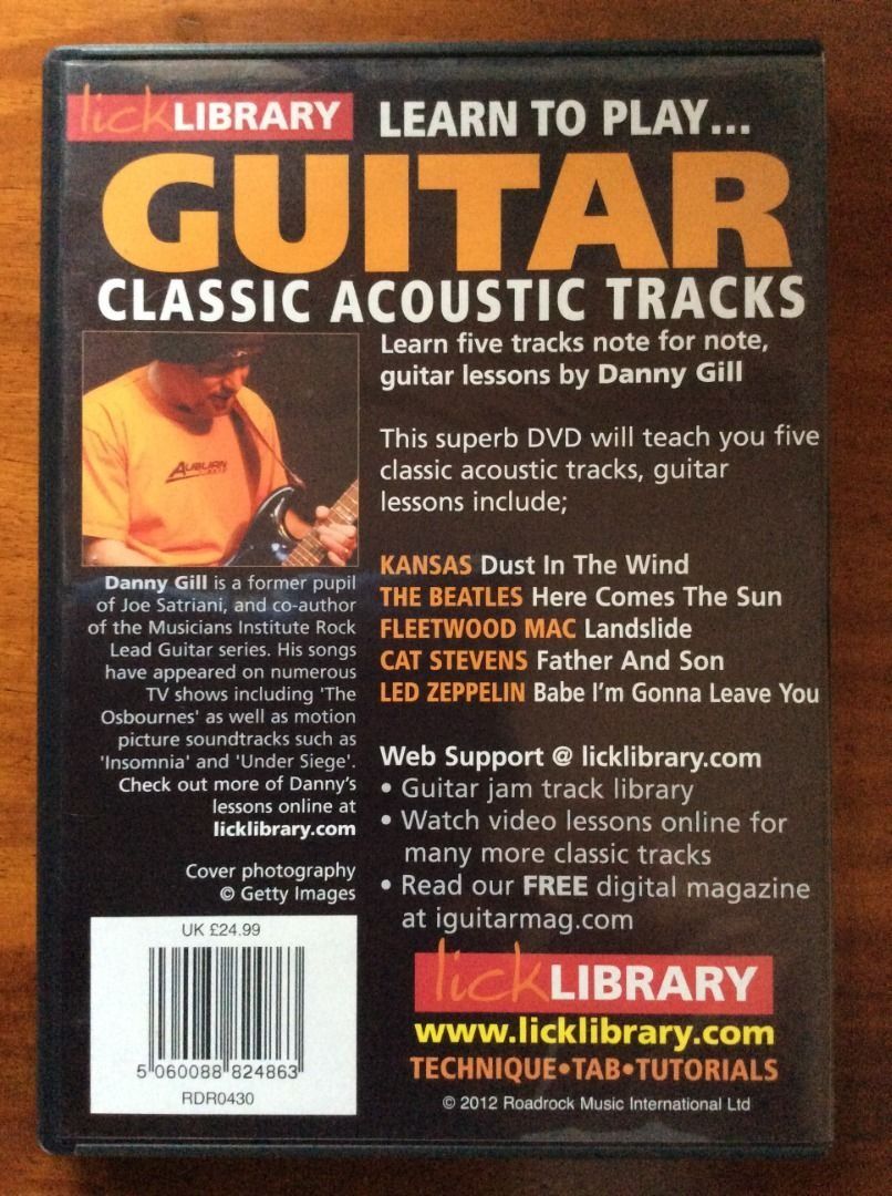 Fender Presents Getting Started on Acoustic Guitar DVD (Category: CDs & DVDs) located in Silang. Submitted by lawrencenorthey (Listing ID 1463945113, Image 3). Description: - 1. Learn acoustic guitar with Keith Wyatt - CD - Over 3 hours of lessons - 2. Learn electric Guitar with Keith Wyatt - CD - Over 3 hours of lessons - 3. Learn to Play Acoustic Guitar Songs - CD - Over 3 hours of lessons - 50+ interactive lessons - Covers tuning, Rock, Blues,