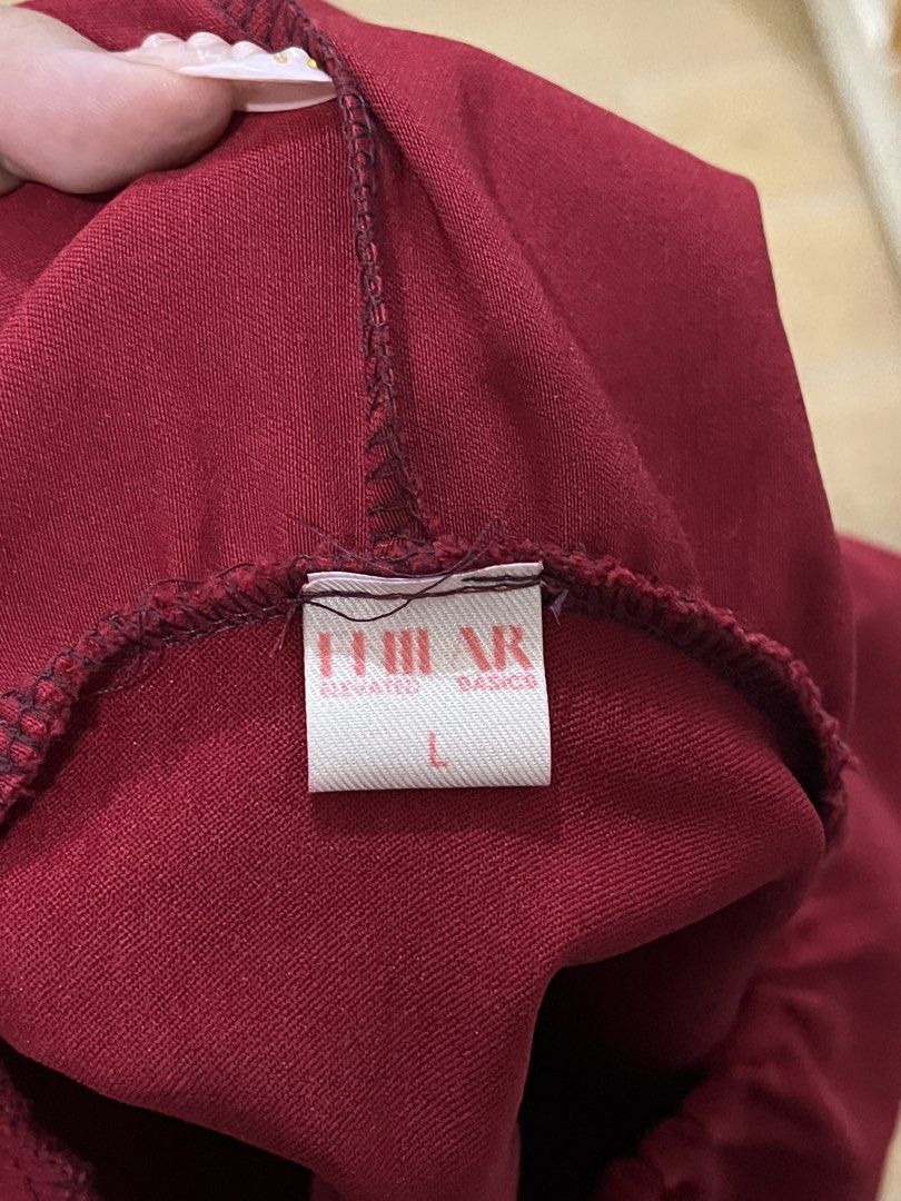 Fhilar Red Asymmetrical Top (zara, love bonito, coach, boots, lululemon, brandy melville, subdued, hollister, shein, h&m, uniqlo, party top, cardigan, dress, top) (Category: Sleeveless) located in Manila. Submitted by aleqxieee (Listing ID 1464078006, Image 2). Description: - never used - size runs small, might prolly fit a small only MOP: maribank/bdo/bpi MOD: sdd/j&t loc: taft.